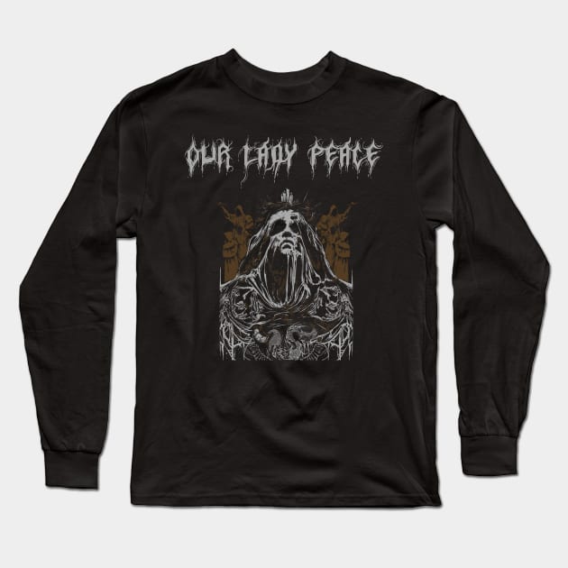 Our lady peace Long Sleeve T-Shirt by Motor liar 